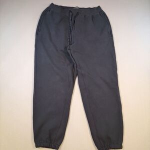 Lululemon Mens City Sweat Joggers Large Sweatpants Black LM5AVSS Drawstring